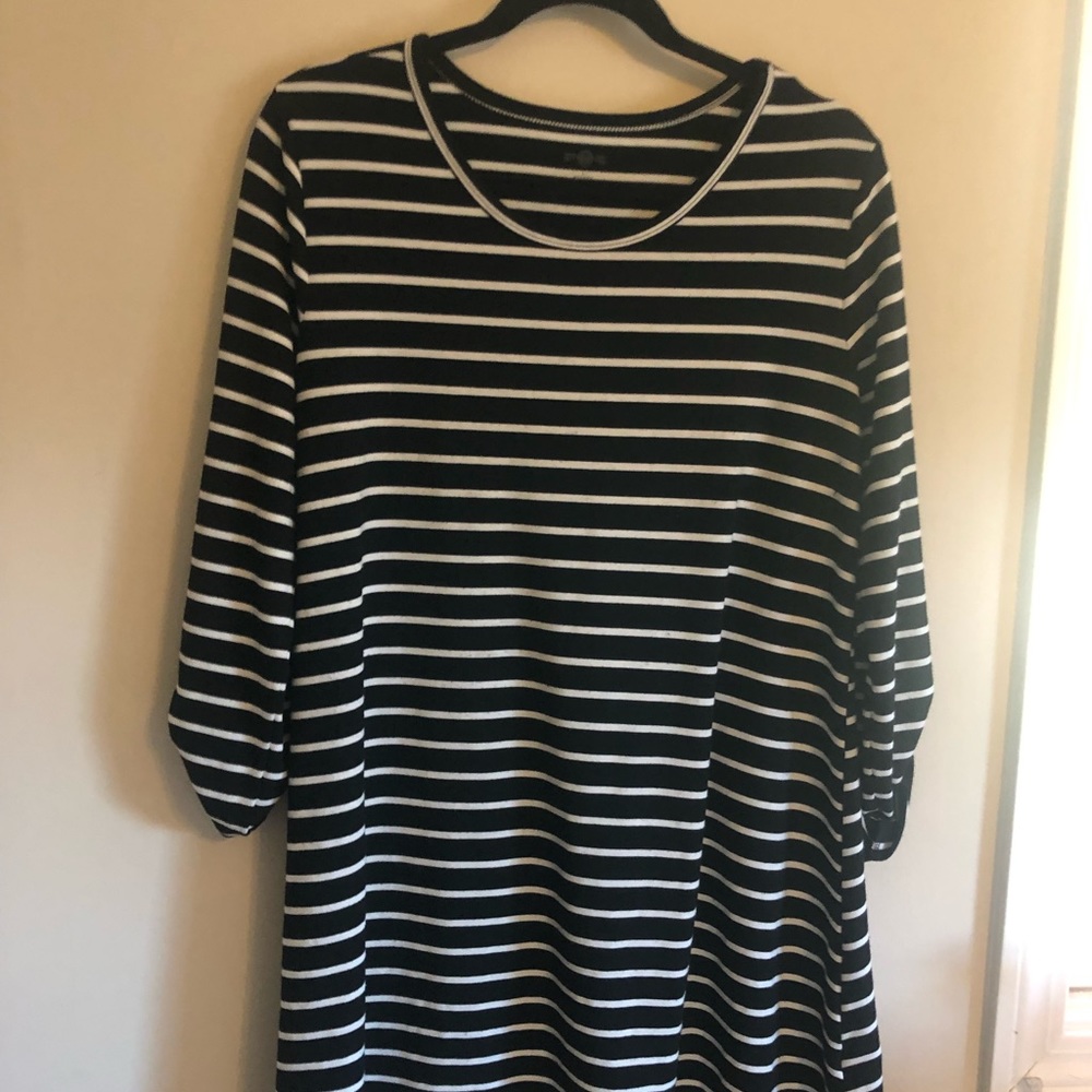Black & white dress